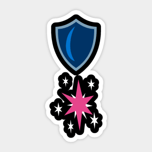 My little Pony - Twilight Sparkle + Nyx Cutie Mark V2 Sticker